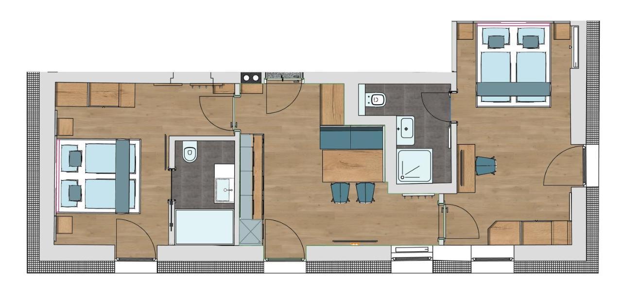 Apartamento Haus Hubertus Galtür Exterior foto